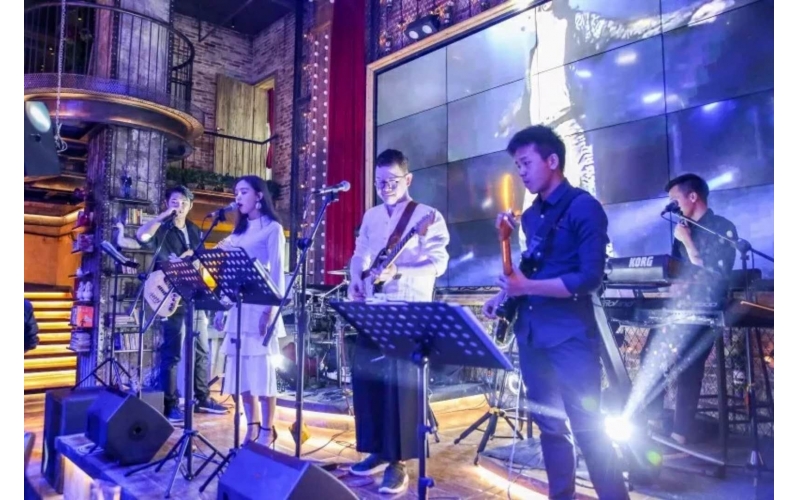 清漫休閑酒吧選用LA Audio品牌音響