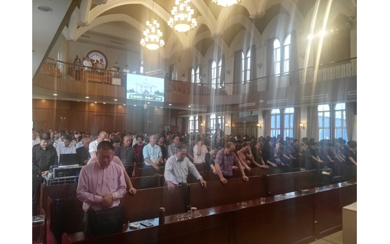 LA Audio品牌走進(jìn)蔣家橋教會建堂70周年慶典大會